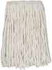 Continental Commercial A957124 Cotton Mop Head (1-1/4 in Headband)
