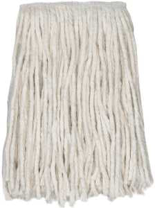 Continental Commercial A957124 Cotton Mop Head (1-1/4 in Headband)