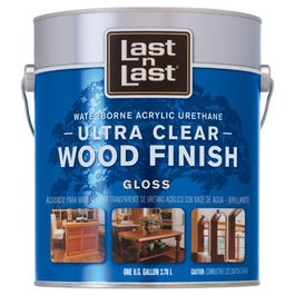 Last N Last Wood Finish, Ultra Clear, Gloss, Gal.