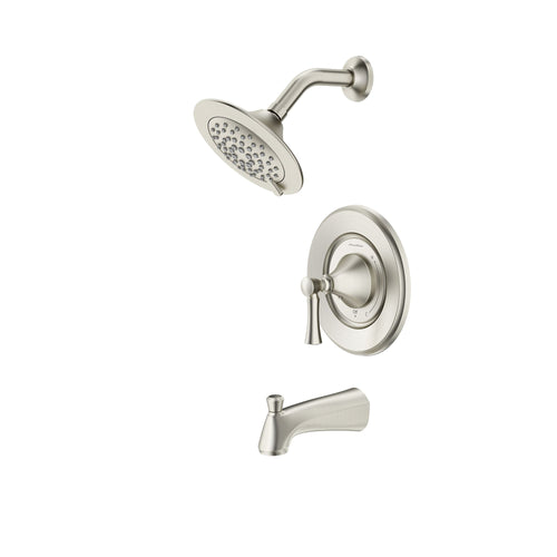 American Standard Chancellor® Tub and Shower Trim Kit With Ceramic Disc Valve Cartridge and Lever Handle