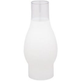 Frosted Glass Chimney, 8.5-In.