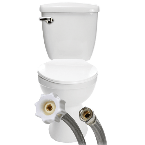 Fluidmaster Click Seal® Braided Flexible Toilet Connector