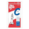 Dirt Devil Style C Upright Vacuum Cleaner Bags, 3-Pack