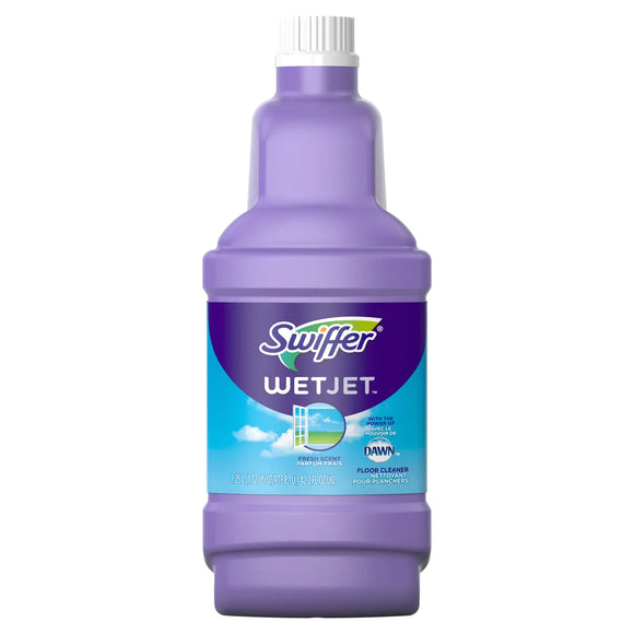 Swiffer® WetJet™ Multi-Surface Cleaner Solution Refill - Fresh 42.2 fl oz (42.2 fl oz)