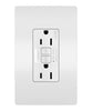 Legrand Pass & Seymour radiant® 15A Duplex Self-Test GFCI Receptacles with SafeLock® Protection (White)