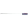 Screwdriver, Slotted, Round, 1/4 x 16-In.
