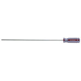 Screwdriver, Slotted, Round, 1/4 x 16-In.