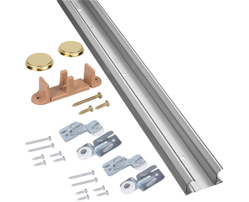 5' Sliding Door Track Kit
