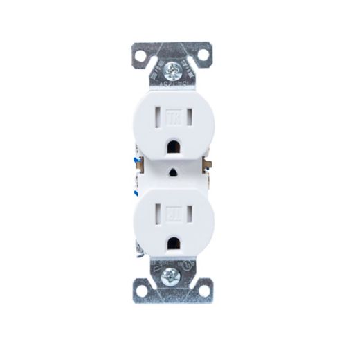 Eaton Residential Grade Duplex Receptacle TR270W