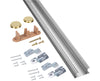 4' Sliding Door Track Kit (Copy) (Copy) (4' Kit)