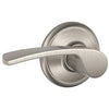 Merano Passage Lockset, Satin Nickel