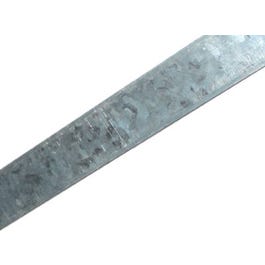 Flat Steel Bar, Zinc Plated, 12 Gauge, 1/8 x 1 x 36-In.