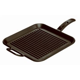 Logic Cast Iron Grill Pan, Pre-Seasoned, 12-In.