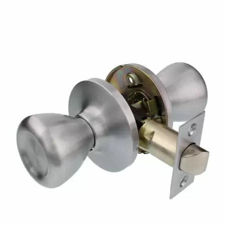 Guard Security Passage Lockset Tubular Stainless Steel