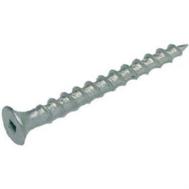 Deck Screws, Flat Bugle Head, Galvanized Steel, #8 x 2.5-In., 50-Pk.