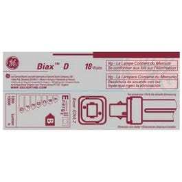 18-Watt CFL Plug In 2 Pin Double Biax Bulb