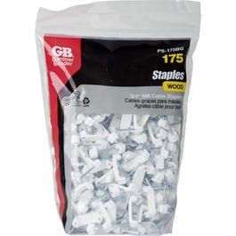 3/4-In. Plastic Non-Metallic Cable Staples, 175-Pack