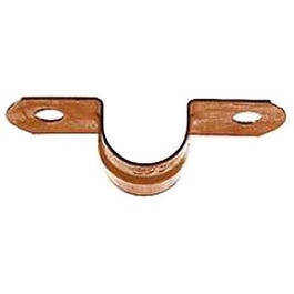 Pipe Fitting, Copper Tube Strap, 1/2-In., 5-Pk.