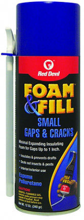 FOAM 12 OZ SMALL GAP