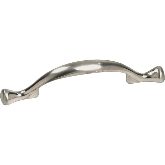 Laurey Satin Chrome Celebration Spoonfoot 3 In. Cabinet Pull