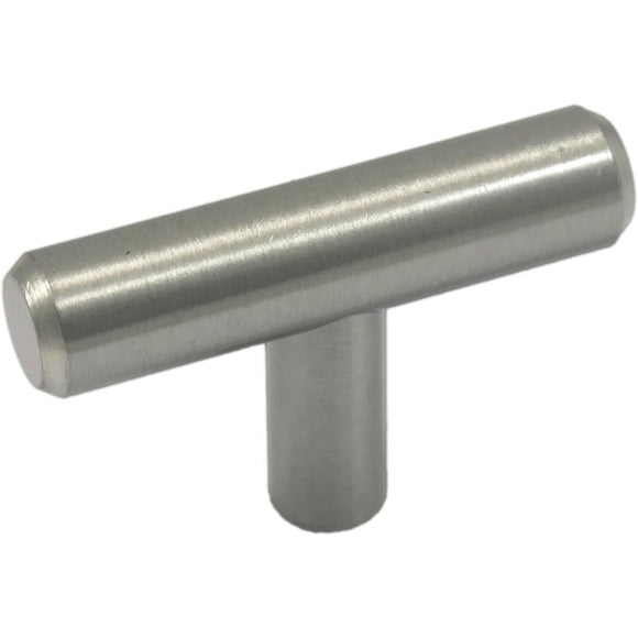 Laurey 2 In. Brushed Satin Nickel Steel T-Bar Knob