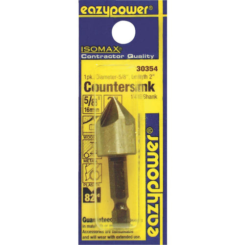 Eazypower 5/8 In. Soft Metal, Wood Countersink