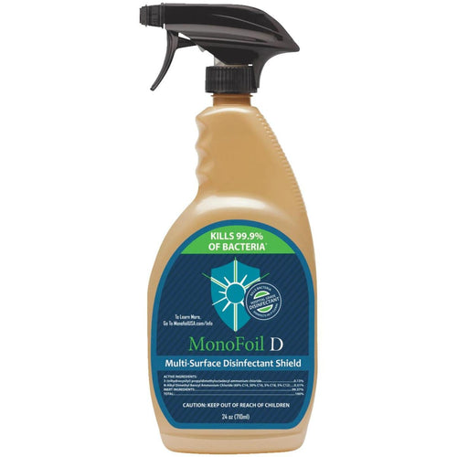 MonoFoil D 24 Oz. Healthcare Grade Multi-Surface Disinfectant Trigger Spray Bottle