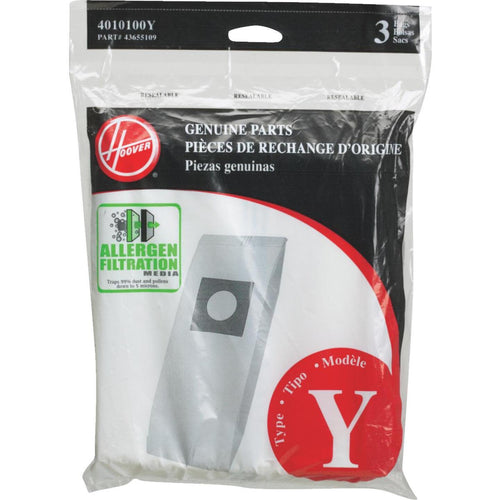 Hoover Type Y Allergen Filtration Vacuum Bag (3-Pack)