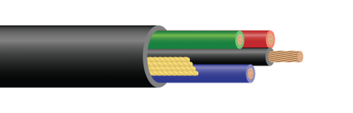 Southwire Cat 5e Data Cable, 1000', Black